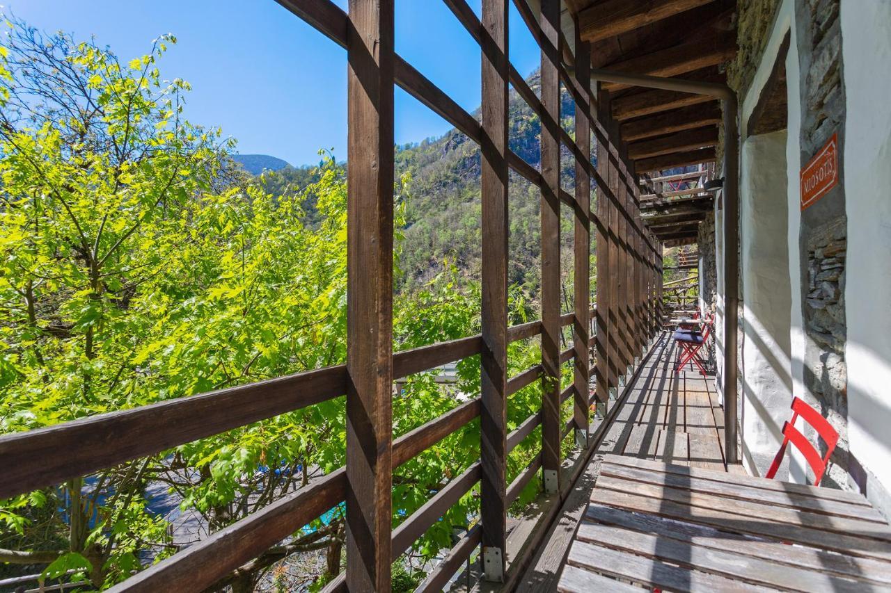 Rustici della Verzasca Ferien Wohnungen Vogorno Esterno foto