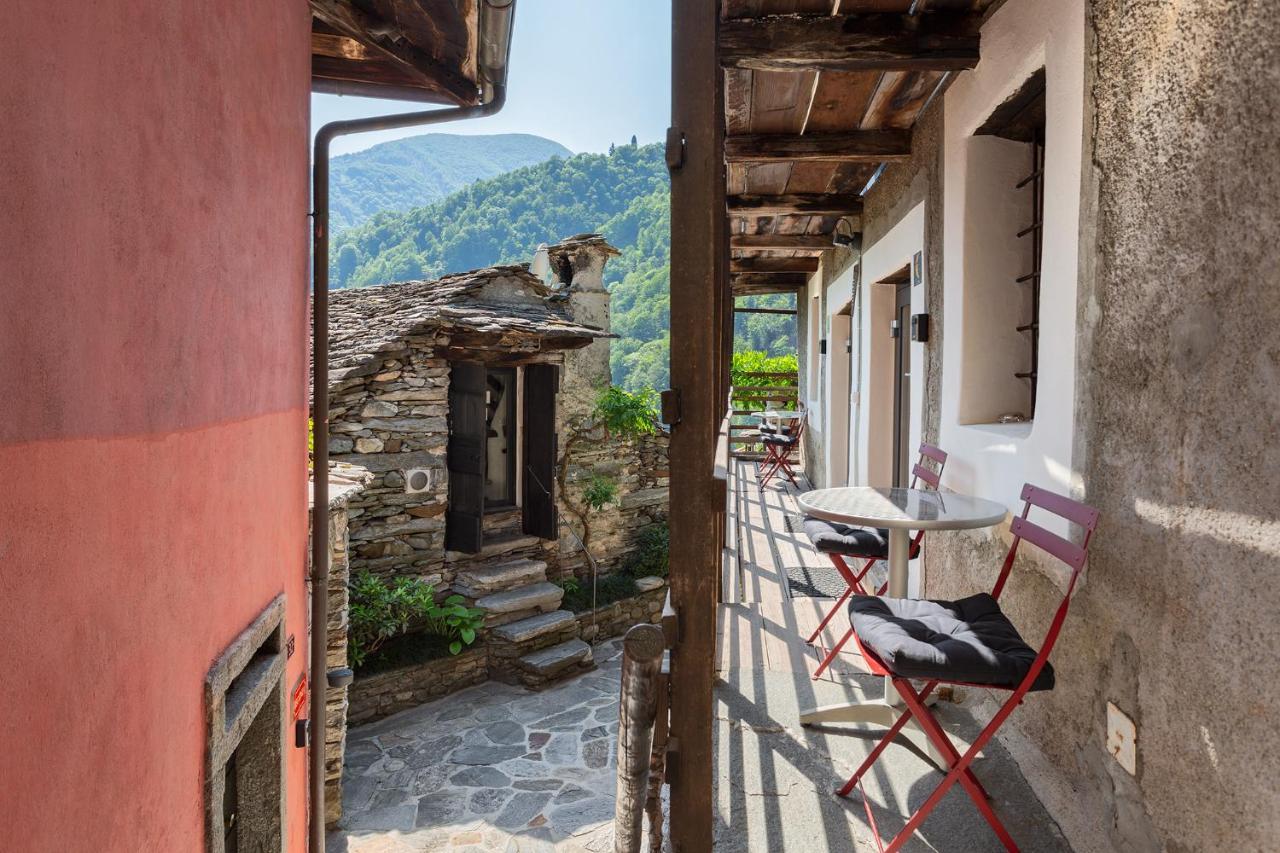Rustici della Verzasca Ferien Wohnungen Vogorno Esterno foto